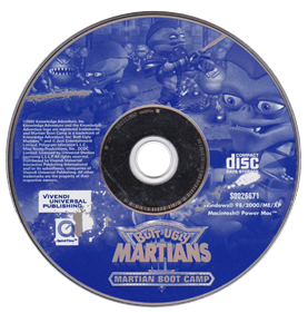 Butt Ugly Martians: Martian Boot Camp - Disc Image