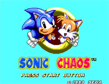 Sonic the Hedgehog Chaos Images - LaunchBox Games Database