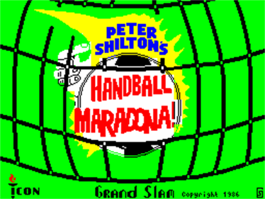 Peter Shilton's Handball Maradona  - Screenshot - Game Title Image