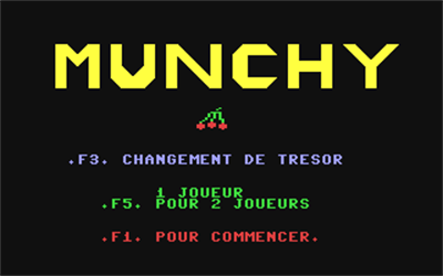 Munchy 64 - Screenshot - Game Title Image