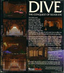 Dive: The Conquest of Silver Eye - Box - Back Image