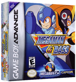 Mega Man & Bass - Box - 3D Image