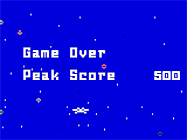 Space Hawk - Screenshot - Game Over