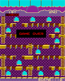 Mr. Do!'s Castle - Screenshot - Game Over Image