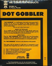Dot Gobbler - Box - Back Image
