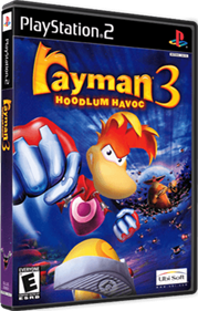 Rayman 3: Hoodlum Havoc - Box - 3D Image