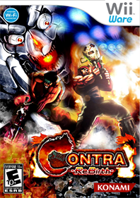 Contra ReBirth - Fanart - Box - Front