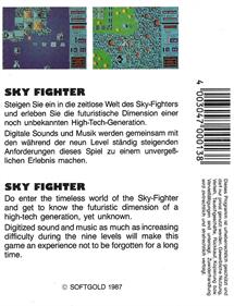 Sky Fighter - Box - Back Image