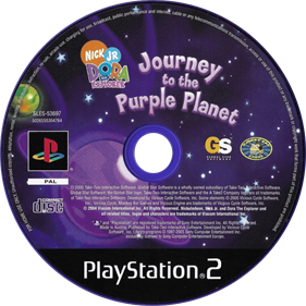 Dora the Explorer: Journey to the Purple Planet - Disc Image