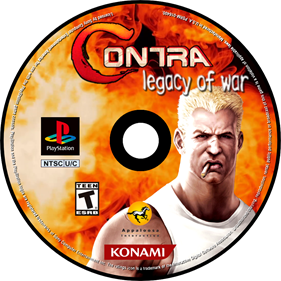 Contra: Legacy of War - Fanart - Disc Image