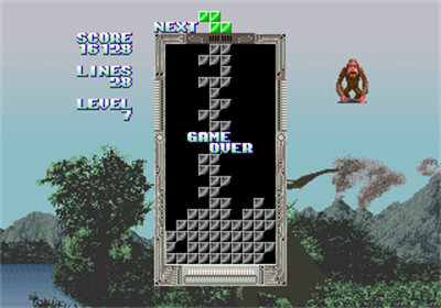 Tetris / Bloxeed - Screenshot - Game Over Image