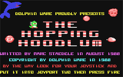 The Hopping Hoodlum - Screenshot - Game Title Image