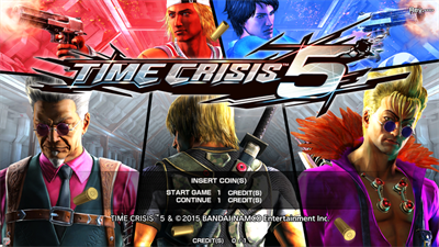 Time Crisis 5 - Screenshot - Game Title Image