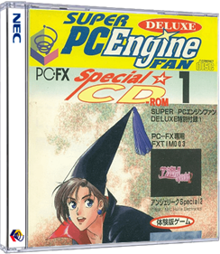 Super PC Engine Fan Deluxe: Special CD-ROM Vol. 1 - Box - 3D Image