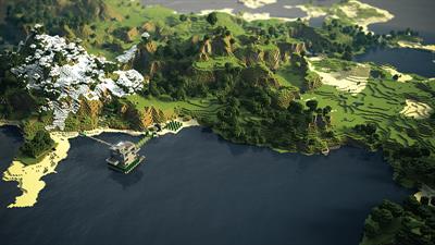 Minecraft: Bedrock Edition - Fanart - Background Image