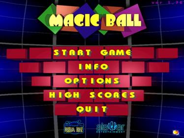 Magic Ball - Screenshot - Game Title Image