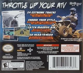 ATV: Wild Ride - Box - Back Image