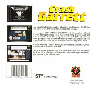 Crash Garrett - Box - Back Image