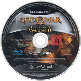God of War Origins Collection - Disc Image