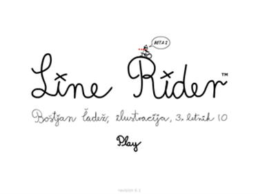 Line Rider - Screenshot - Game Title Image