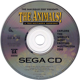 The San Diego Zoo Presents... The Animals! A True Multimedia Experience - Disc Image