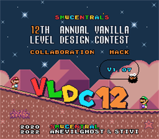SMWCentral's 12th Annual Vanilla Level Design Contest Collaboration Hack - Screenshot - Game Title Image