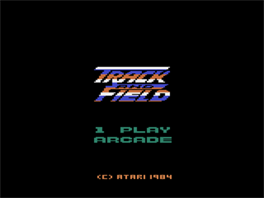 Track & Field - Screenshot - Game Title Image
