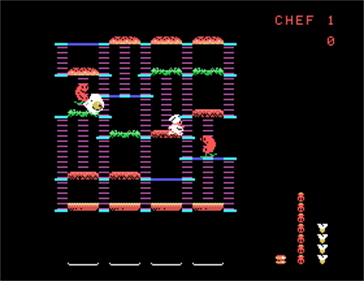 BurgerTime - Screenshot - Gameplay Image