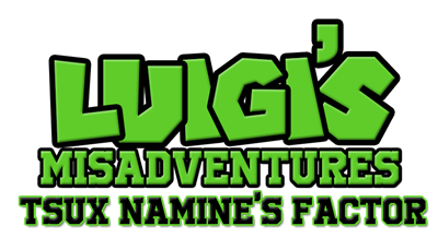 Luigi's Misadventures: Tsux Namine's Factor - Clear Logo Image
