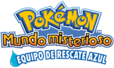 Pokémon Mystery Dungeon: Blue Rescue Team - Clear Logo Image