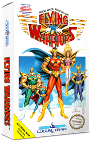 Flying Warriors - Box - 3D Image