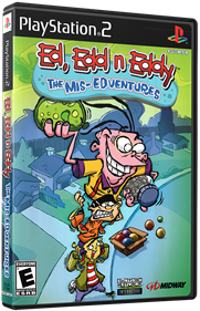 Ed, Edd n Eddy: The Mis-Edventures - Box - 3D Image