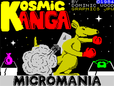 Kosmic Kanga  - Screenshot - Game Title Image
