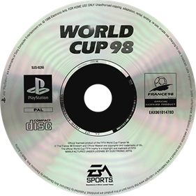 World Cup 98 - Disc Image