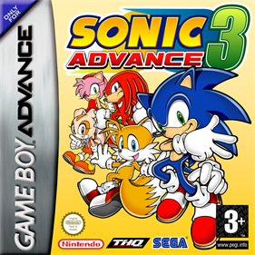 Sonic Advance 3 - Box - Front - Reconstructed