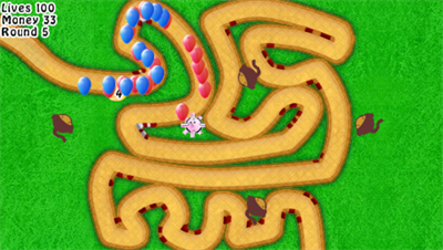 Bloons TD - Screenshot - Gameplay Image