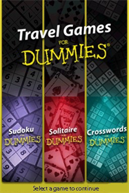 Travel Games for Dummies - Screenshot - Game Title Image