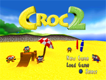 Croc 2 - Screenshot - Game Title Image