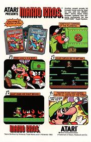 Mario Bros. - Advertisement Flyer - Front Image