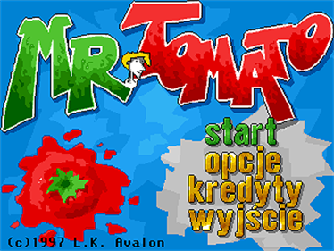 Mr. Tomato - Screenshot - Game Title Image