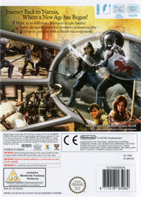 The Chronicles of Narnia: Prince Caspian - Box - Back Image