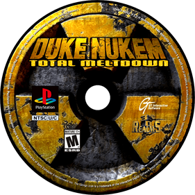 Duke Nukem: Total Meltdown - Fanart - Disc Image