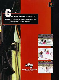 NHL FaceOff 98 - Advertisement Flyer - Front Image