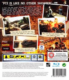 Far Cry 2 - Box - Back Image