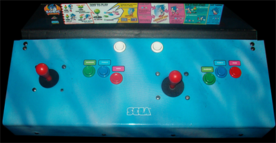 Sonic Championship - Arcade - Control Panel Image