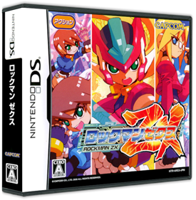 Mega Man ZX - Box - 3D Image