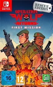 Operation Wolf Returns: First Mission - Box - Front Image