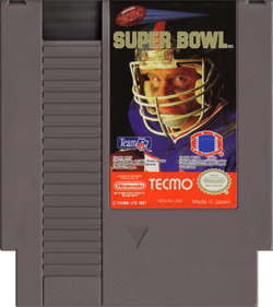 Tecmo Super Bowl - Cart - Front Image