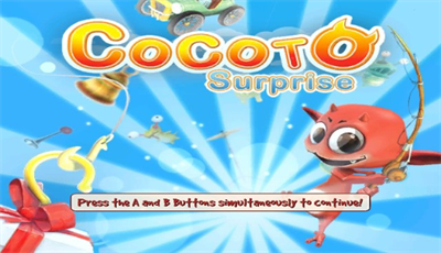 Cocoto Surprise - Screenshot - Game Title Image