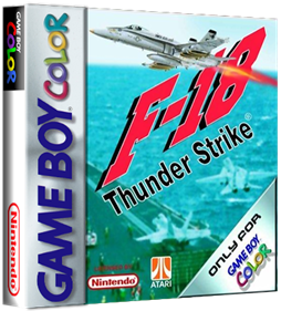 F-18 Thunder Strike - Box - 3D Image